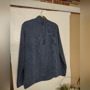 Eddie Bauer Navy Knit Pullover